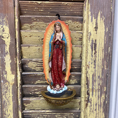 7.5 Our Lady of Guadalupe Holy Water Font