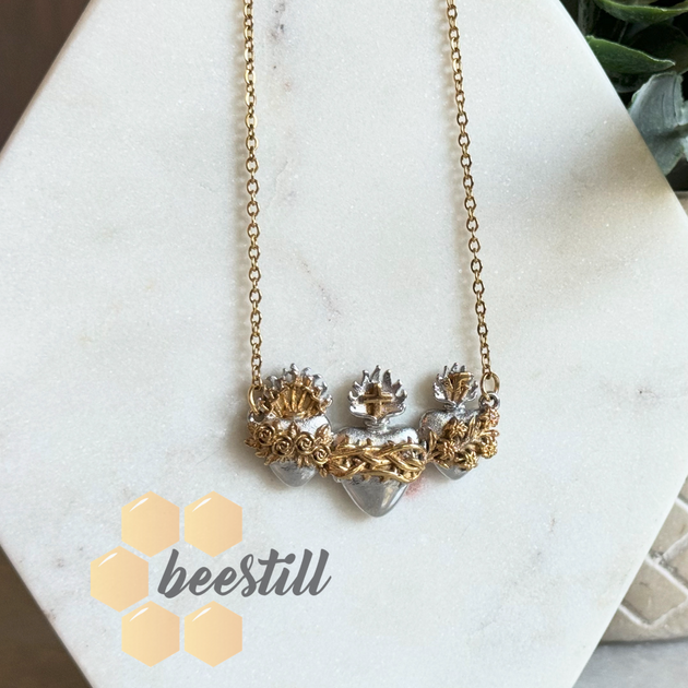 Holy Hearts©️ Necklace – Crossroads Collective