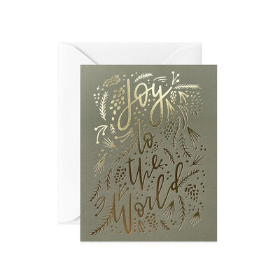 Joy To The World Christmas Card - Box of 6