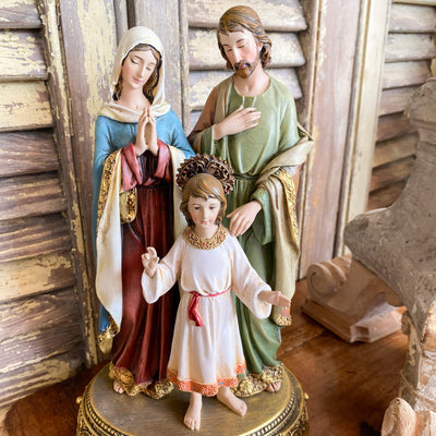 10.5" Holy Family Figure Renaissance Collection Home & Decor Crossroads Collective