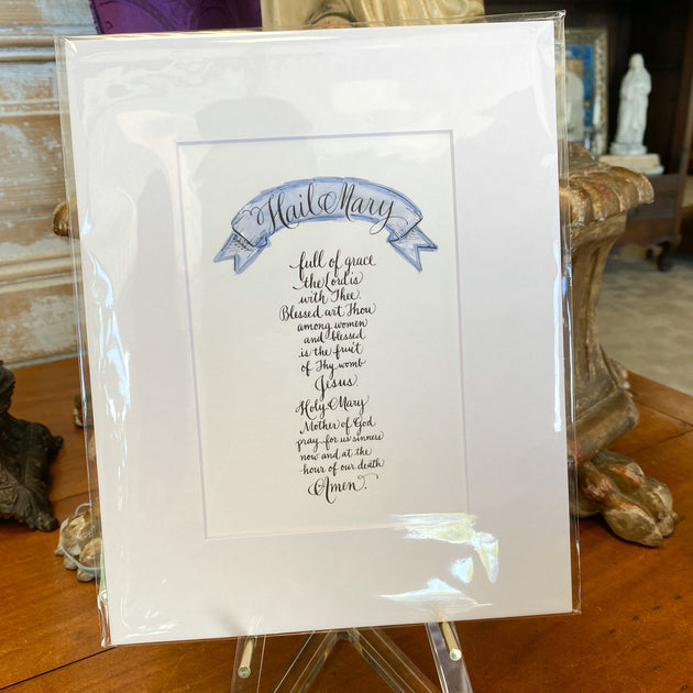 Hail Mary Print Crossroads Collective Hail Mary Print Crossroads Collective