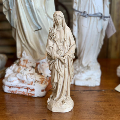 Antique Petite Mary Statue Antiques Crossroads Collective