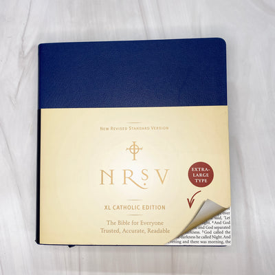 XL Print Catholic Bible-NRSV Bibles & Missals Crossroads Collective