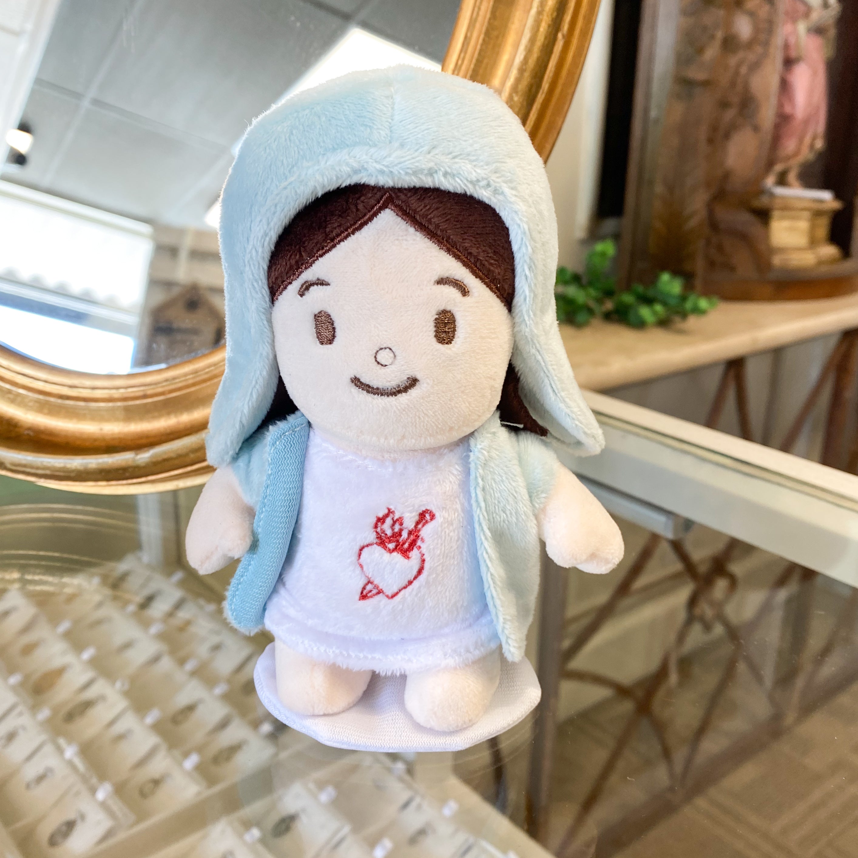 Plush Shoulder Saints - Jesus; Mary