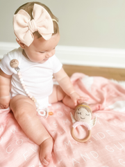 Guardian Angel Rattle (Girl)