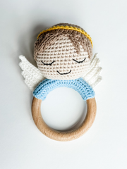 Guardian Angel Rattle (Boy)