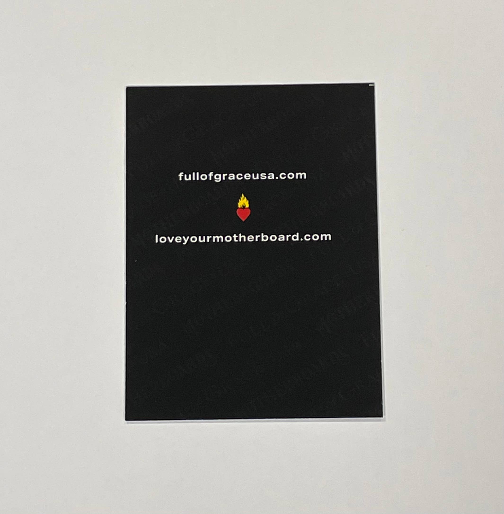 Immaculate Heart Die-Cut Decal