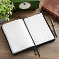 Journal Classic Zip BrownBlack Zippered Man of God 1Tim 6:11