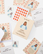 Mary Valentine Cards with Temporary Tattoos