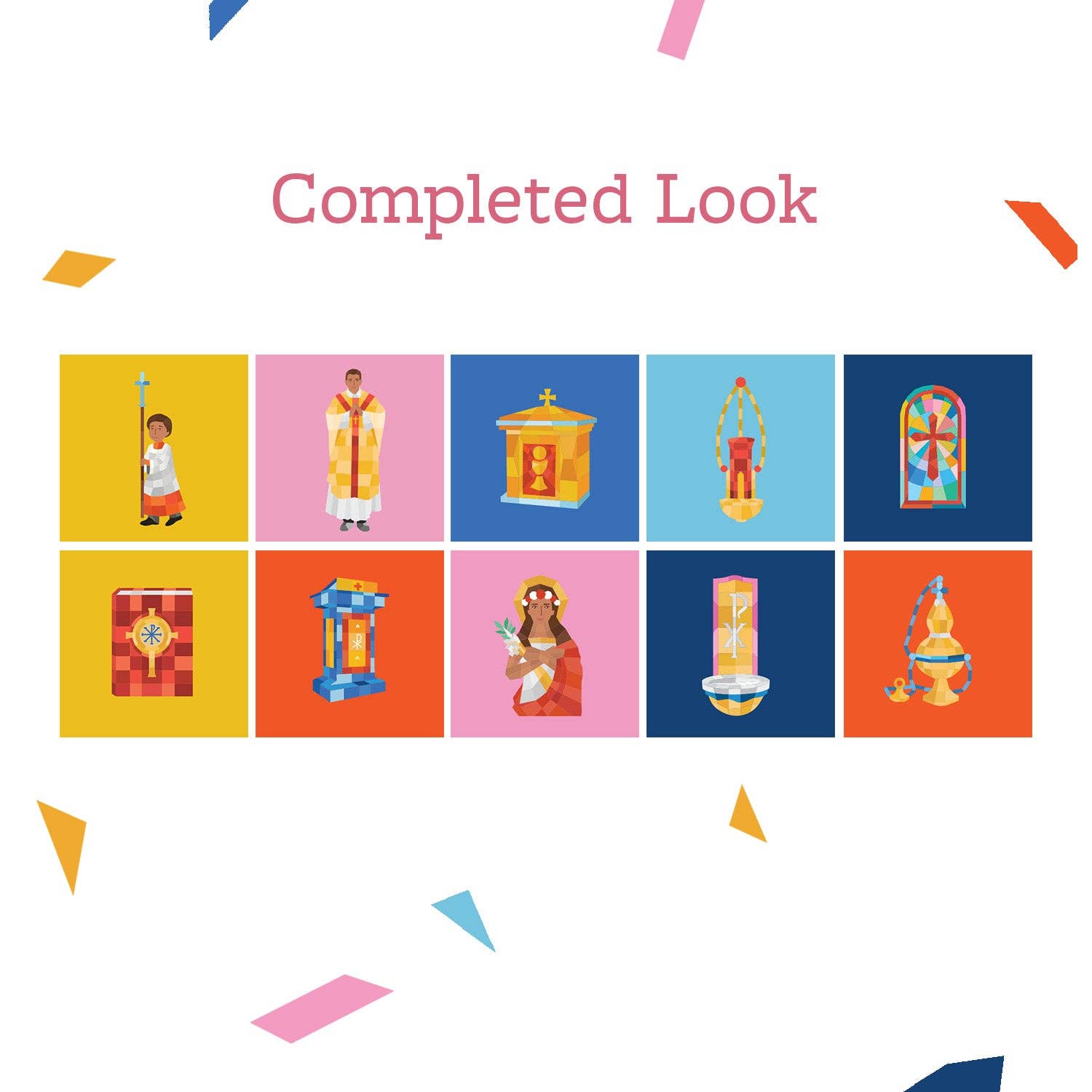 Pray by Sticker: Mass Sticker Book