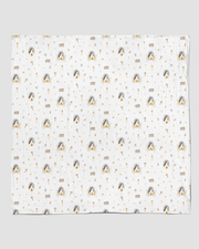 St. Therese of Lisieux Muslin Swaddle Baby Blanket