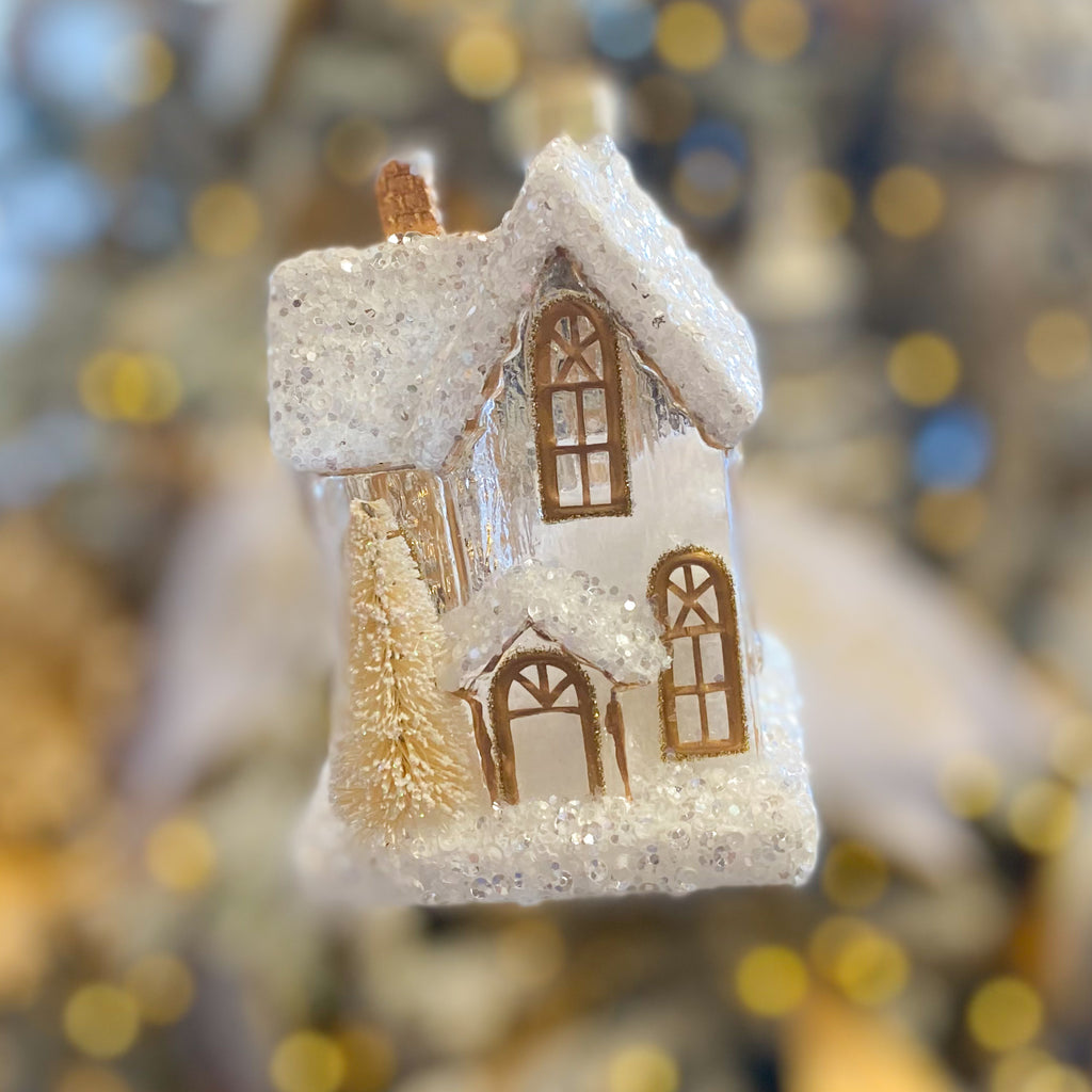 Snowy Gold House