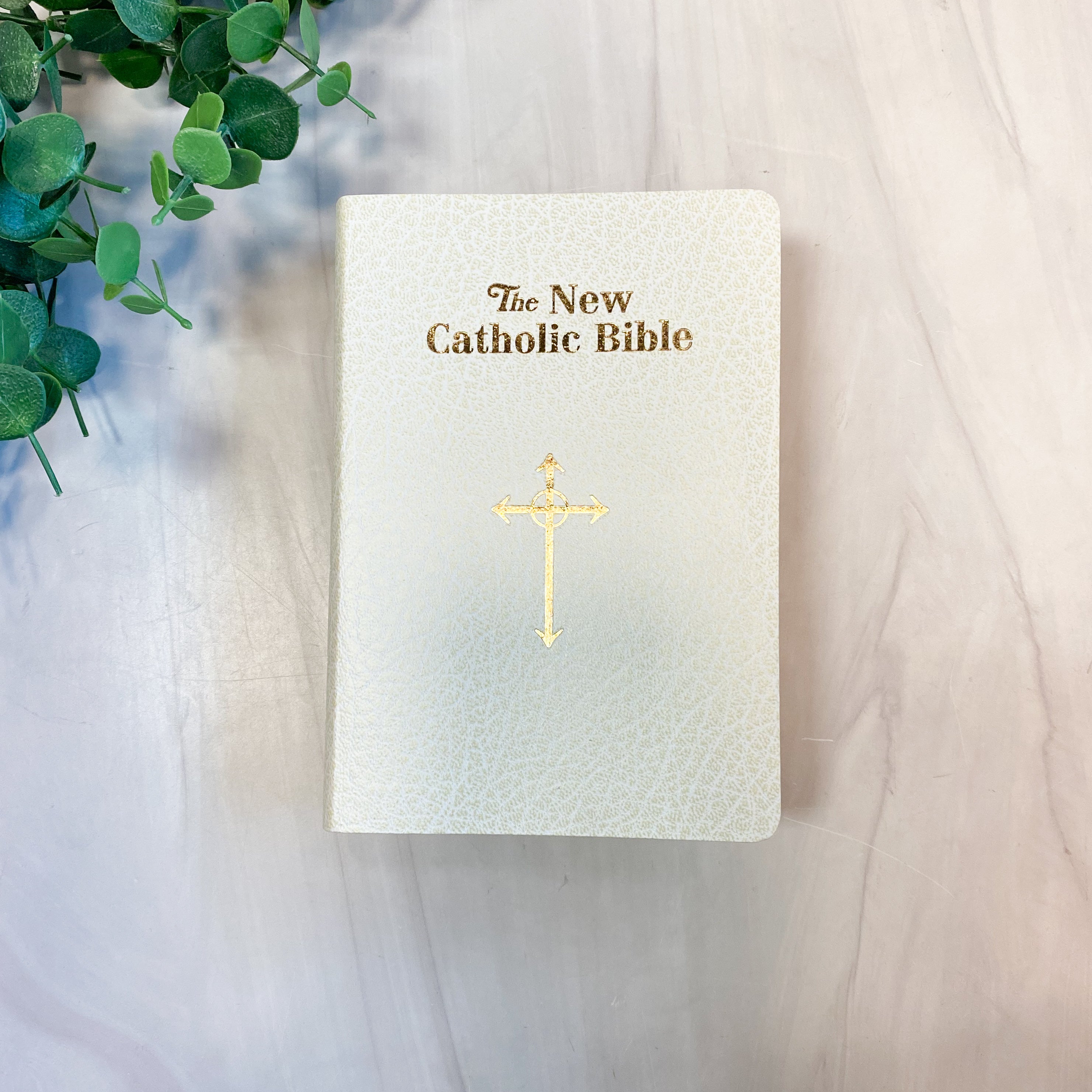 St. Joseph New Catholic Bible - Compact Size White