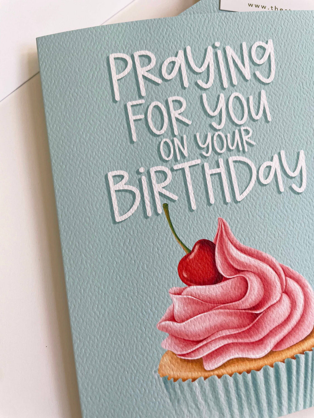 Praying for You on your Birthday Greeting Catholic Card