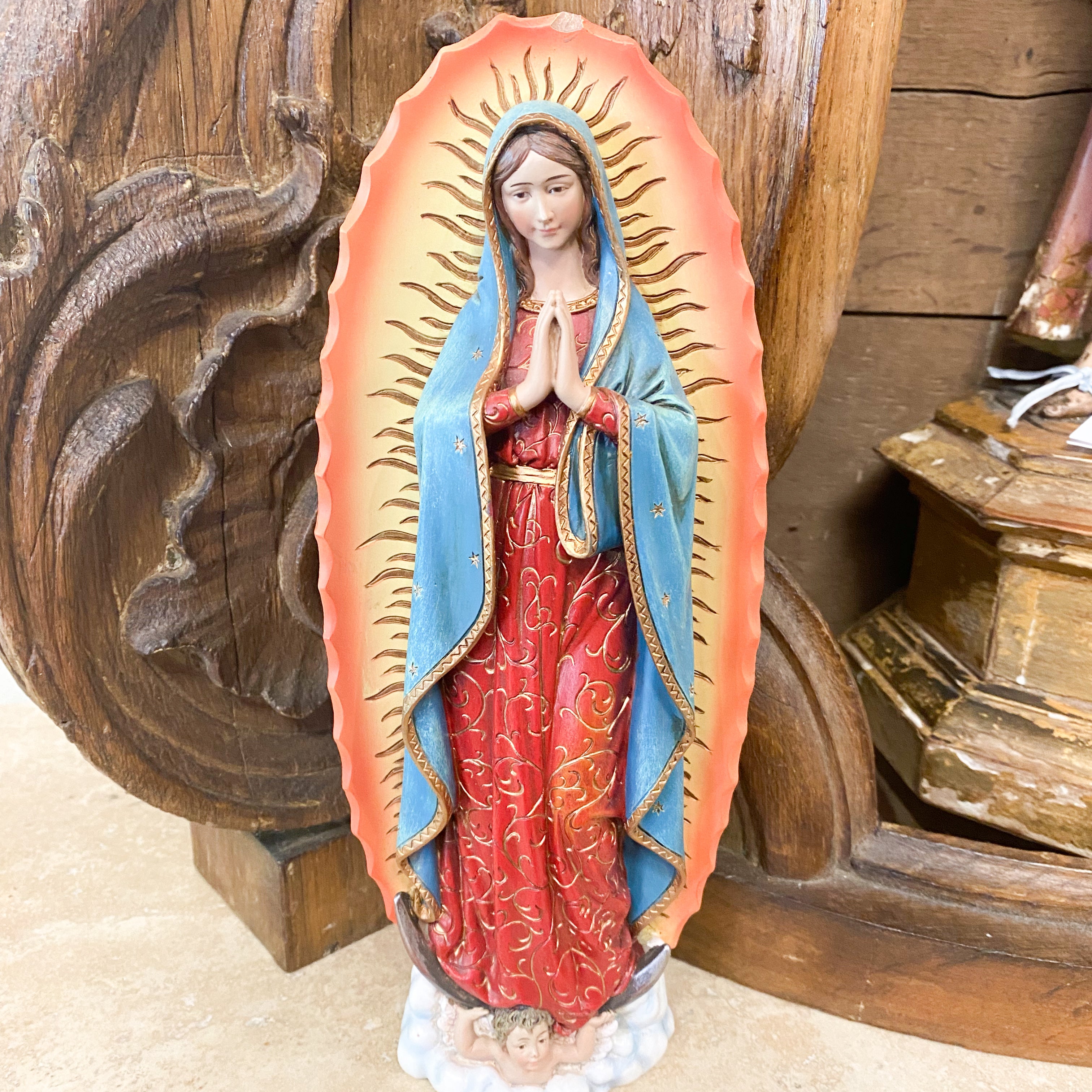 11.25"H Our Lady of Guadalupe