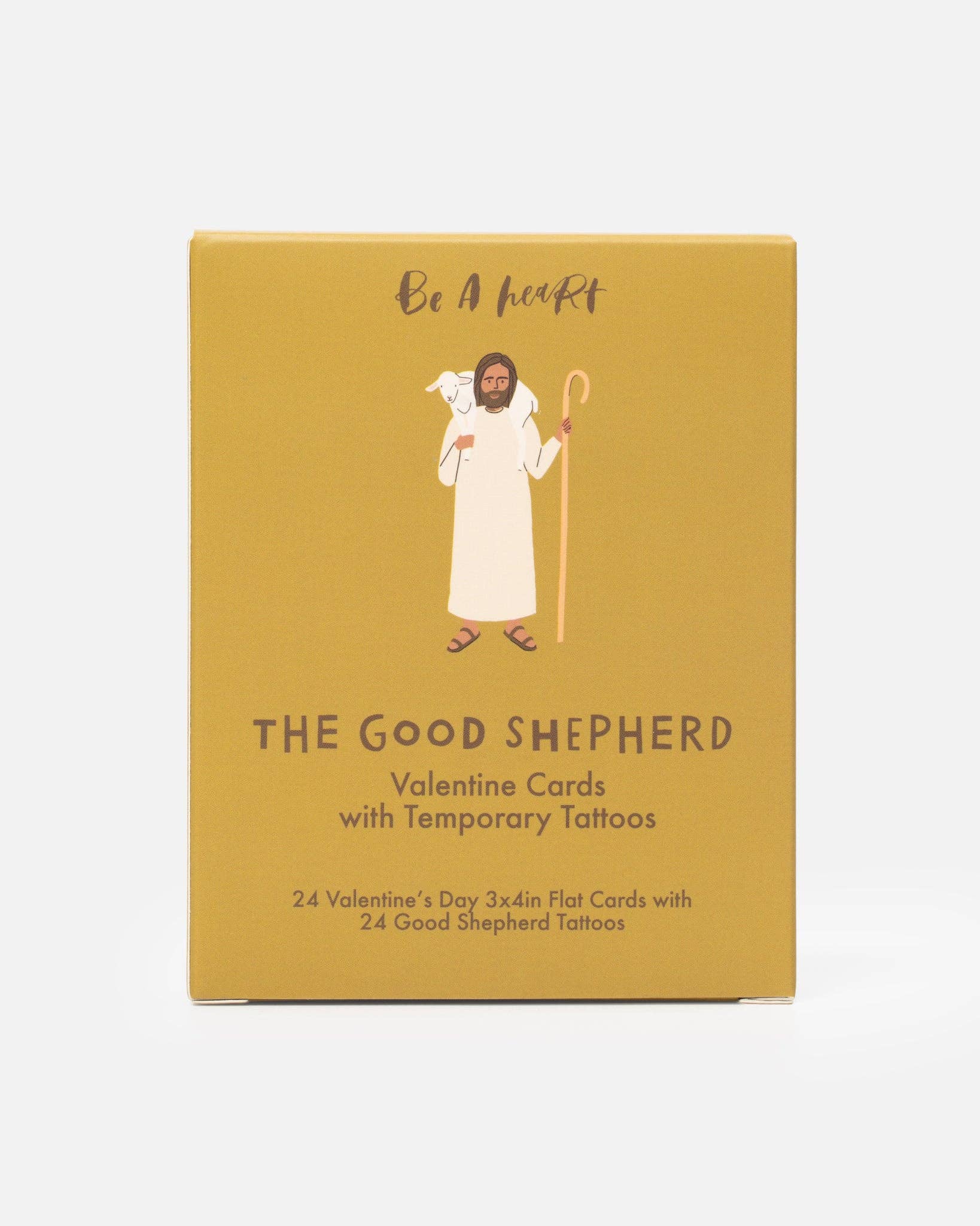 Jesus Is the Good Shepherd Valentine Cards with Temporary Tattoos