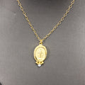 N180 Mary pendant w/ pearl
