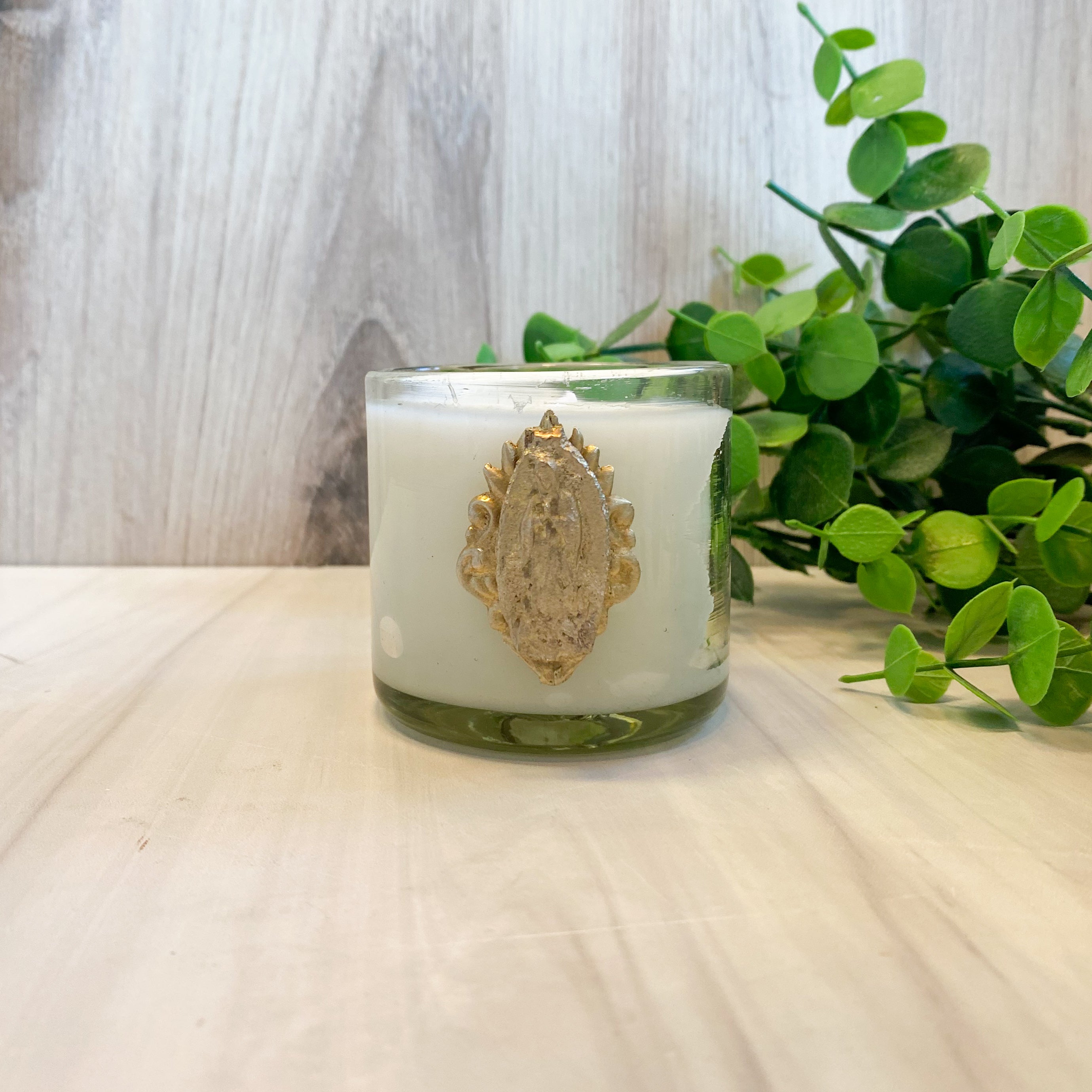 Bella's Candle Small Milagro Glassware Candle