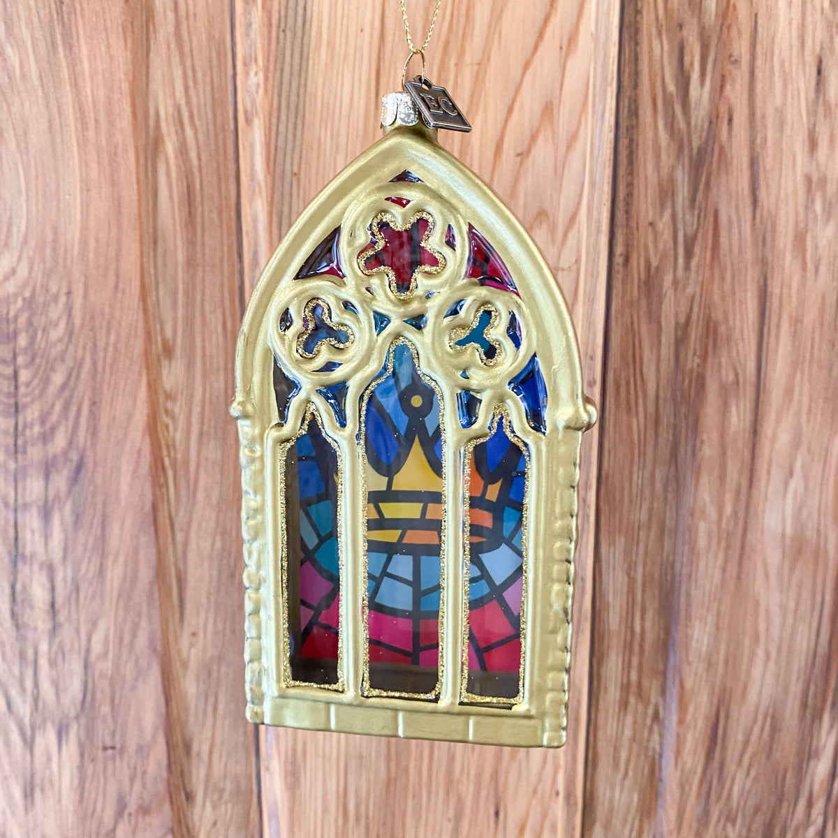 6" Crown Window Ornament