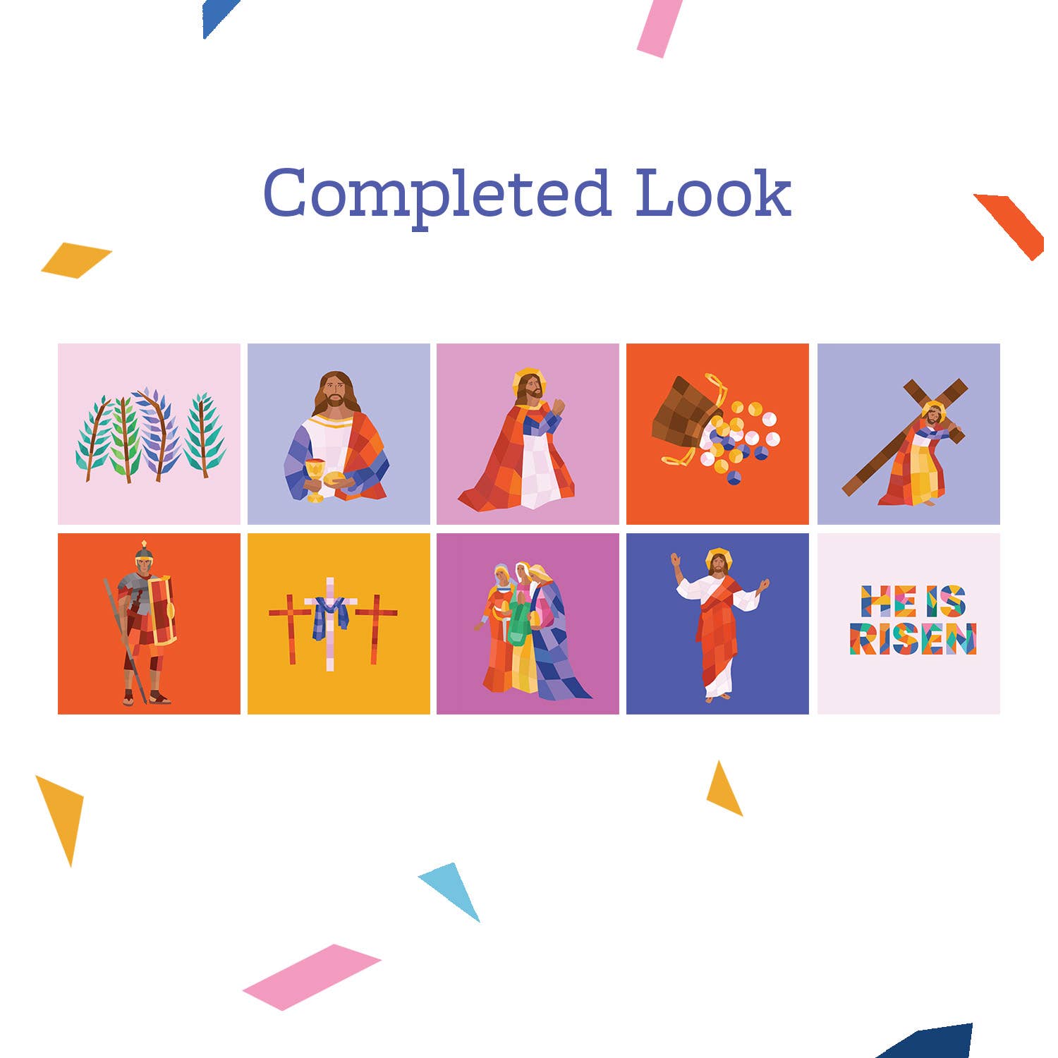 Pray by Sticker: The Story of the  Cross