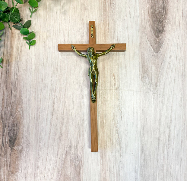 Chapel Mpl Crucifix - 10in