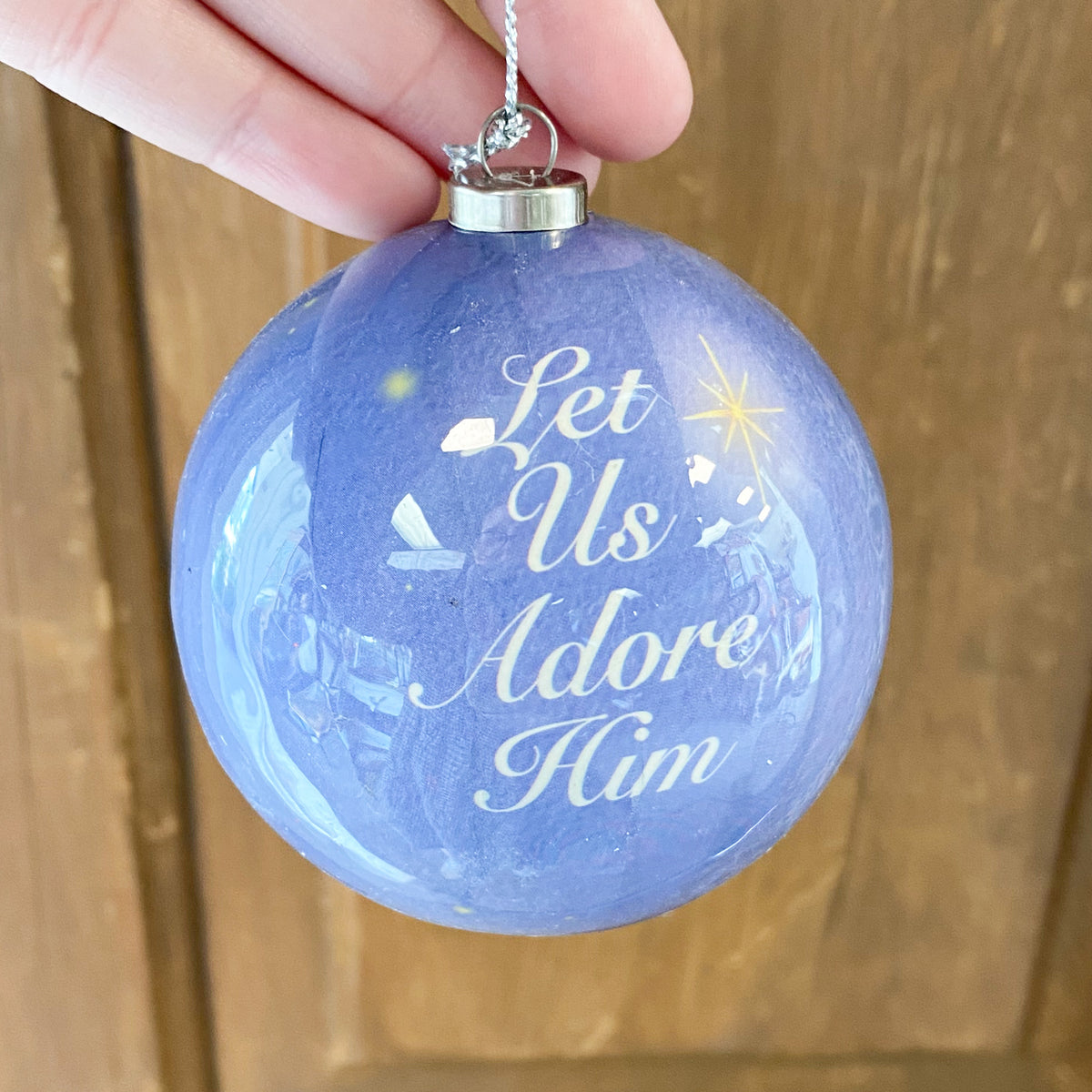 Ornament 3" Star Above Paper Mache (3 Designs)