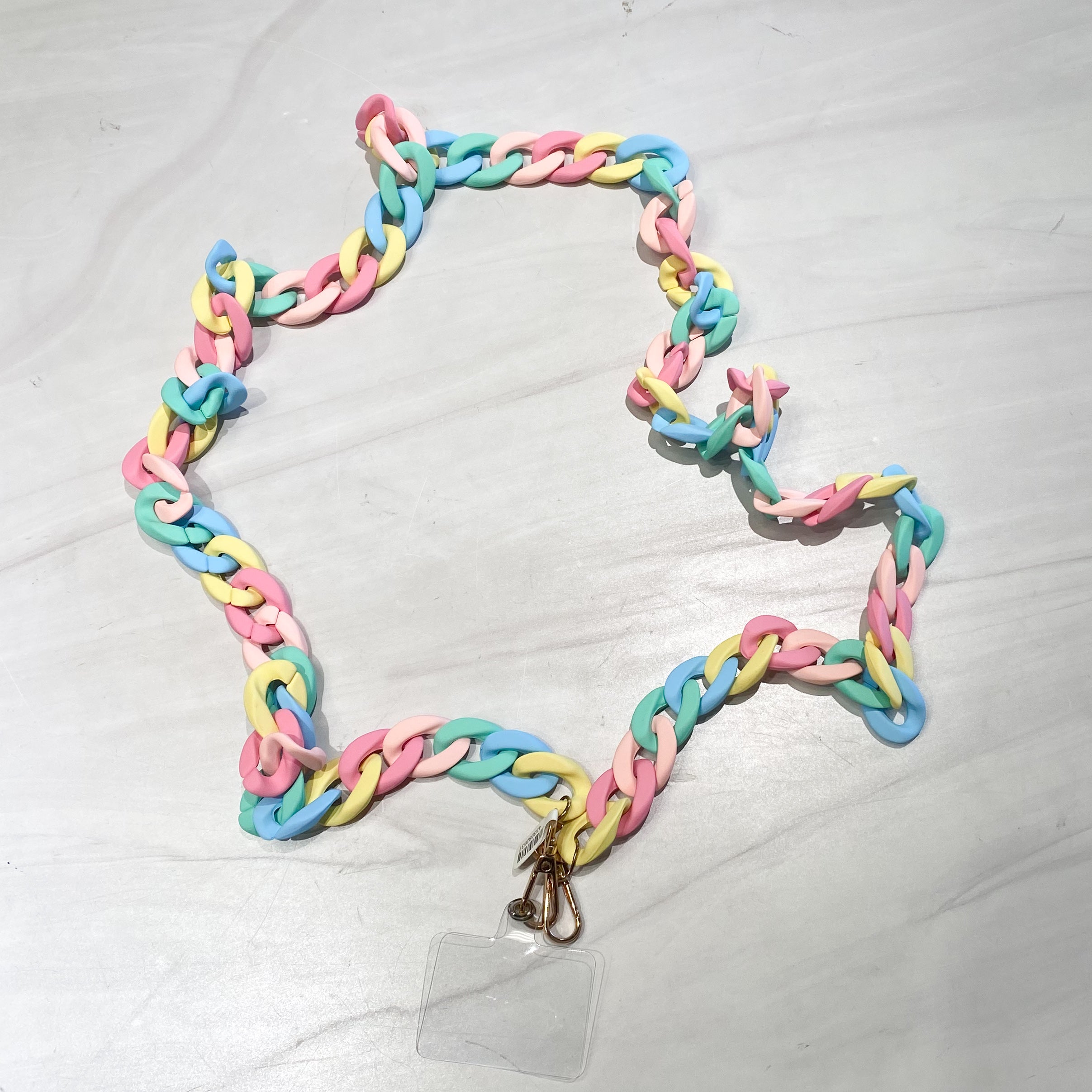 Pastel Link Purse Strap