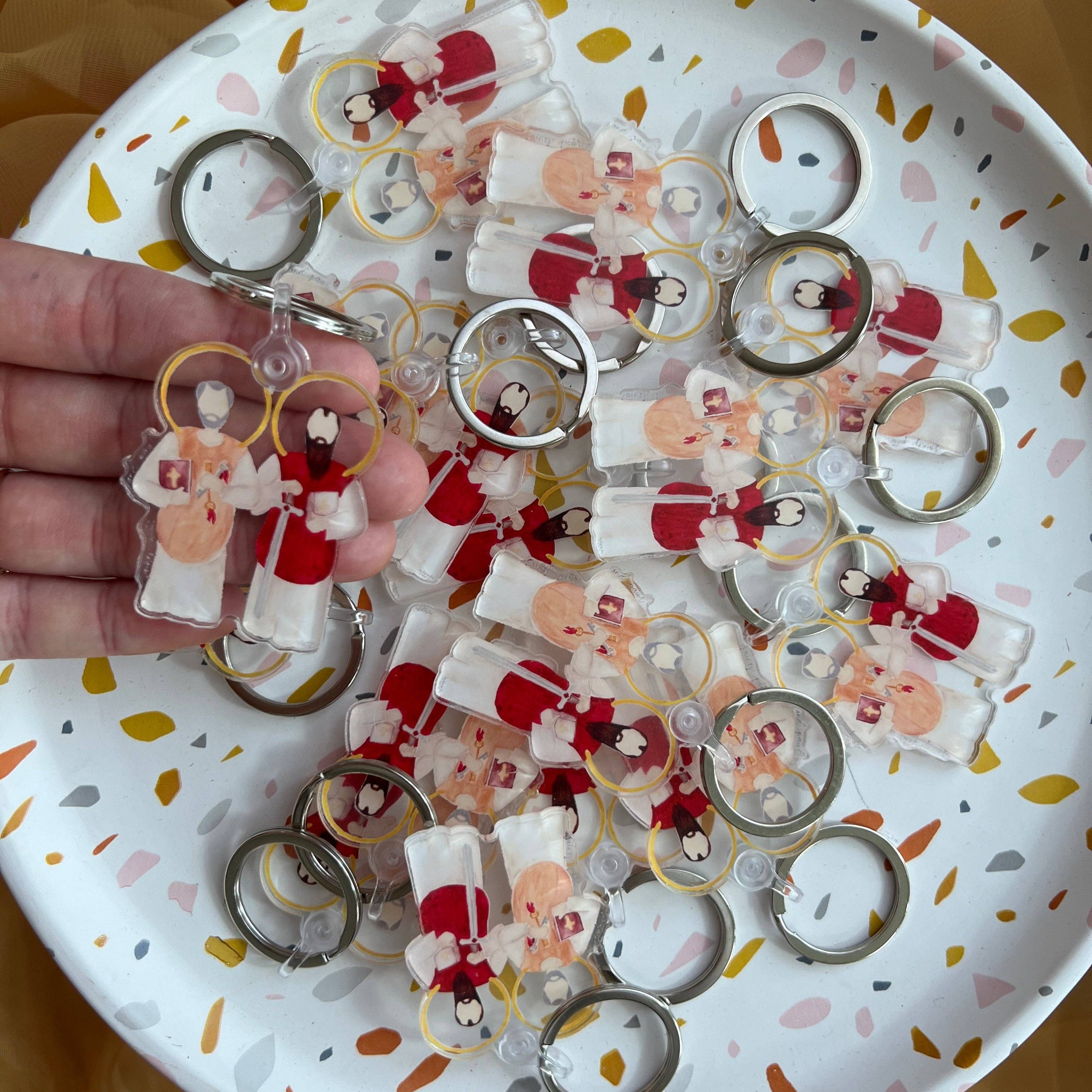 Sts. Peter and Paul Keychain