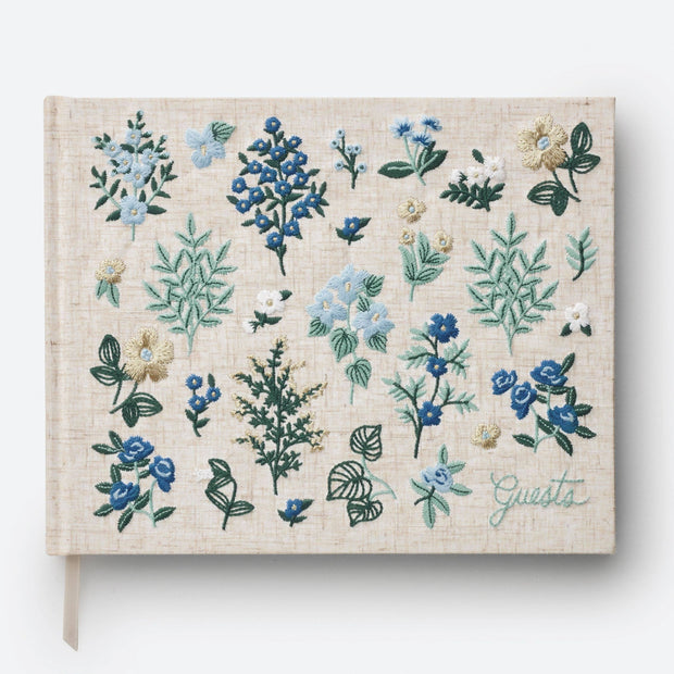 Wildwood Embroidered Guest Book