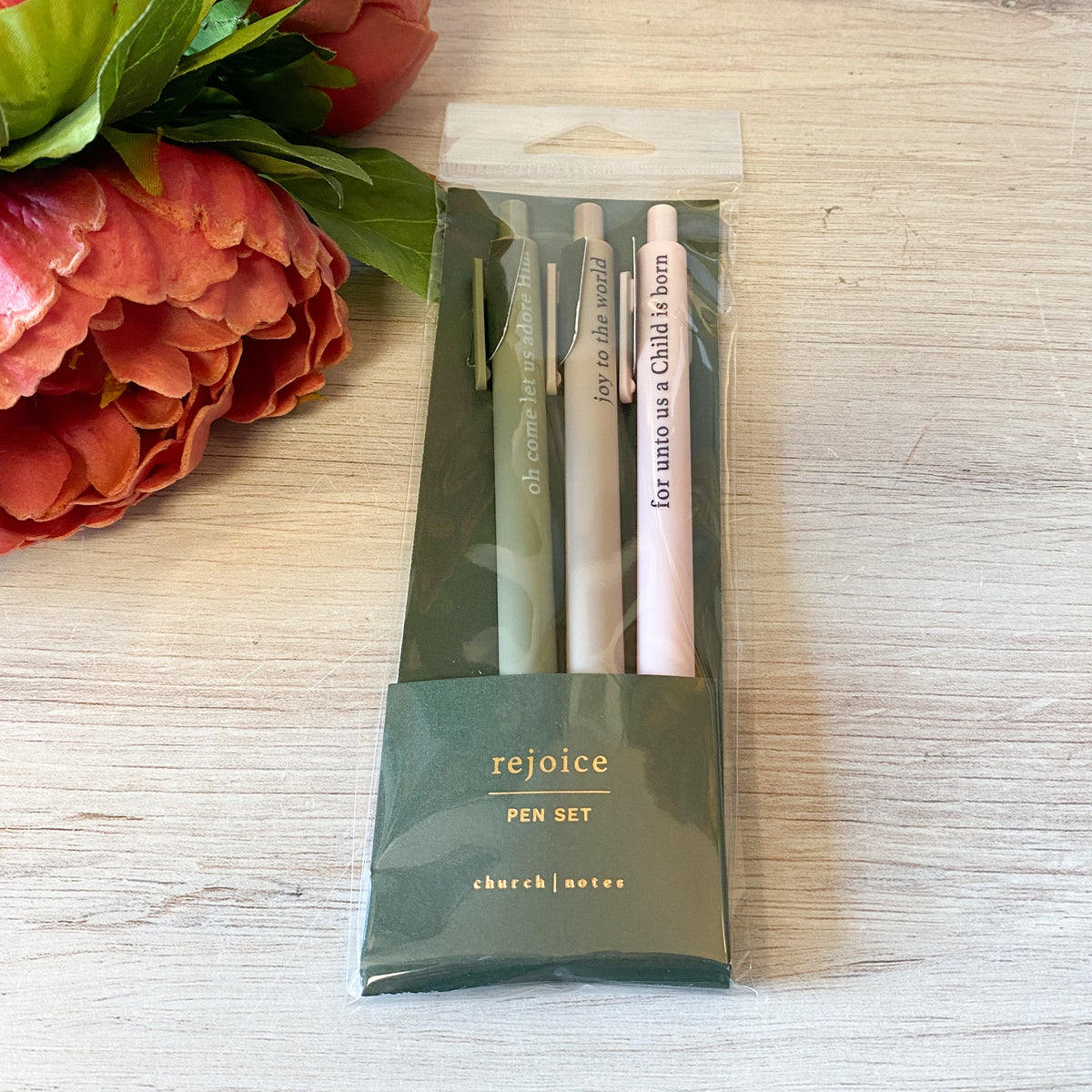 Rejoice Bible Study Pen Set