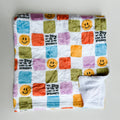Joy of the Lord Retro Minky Blanket