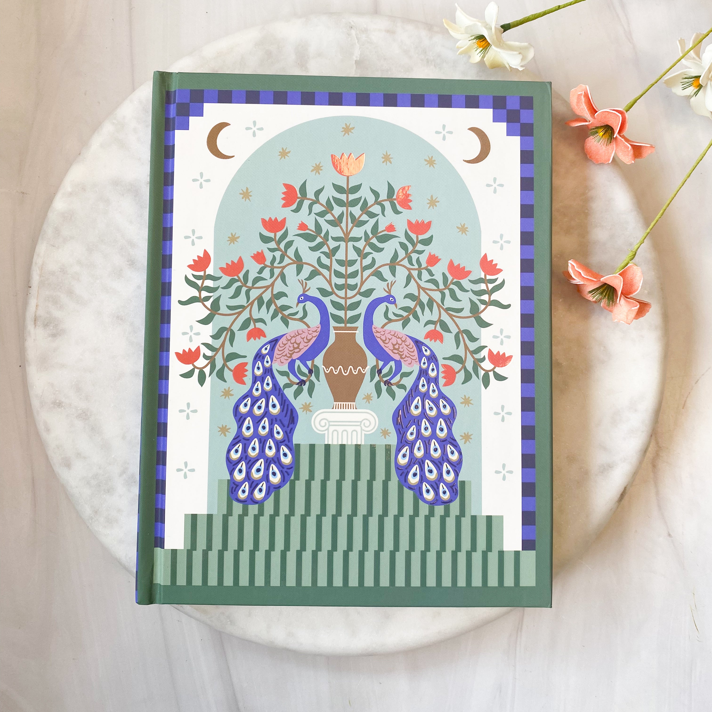 A Dopo Peacock Journal - 6" x 7.75"