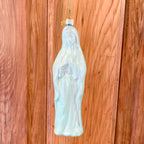 Glass Mary Ornament 5"H, 3 colors