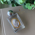 Glass Holy Water Bottle with John Paul II