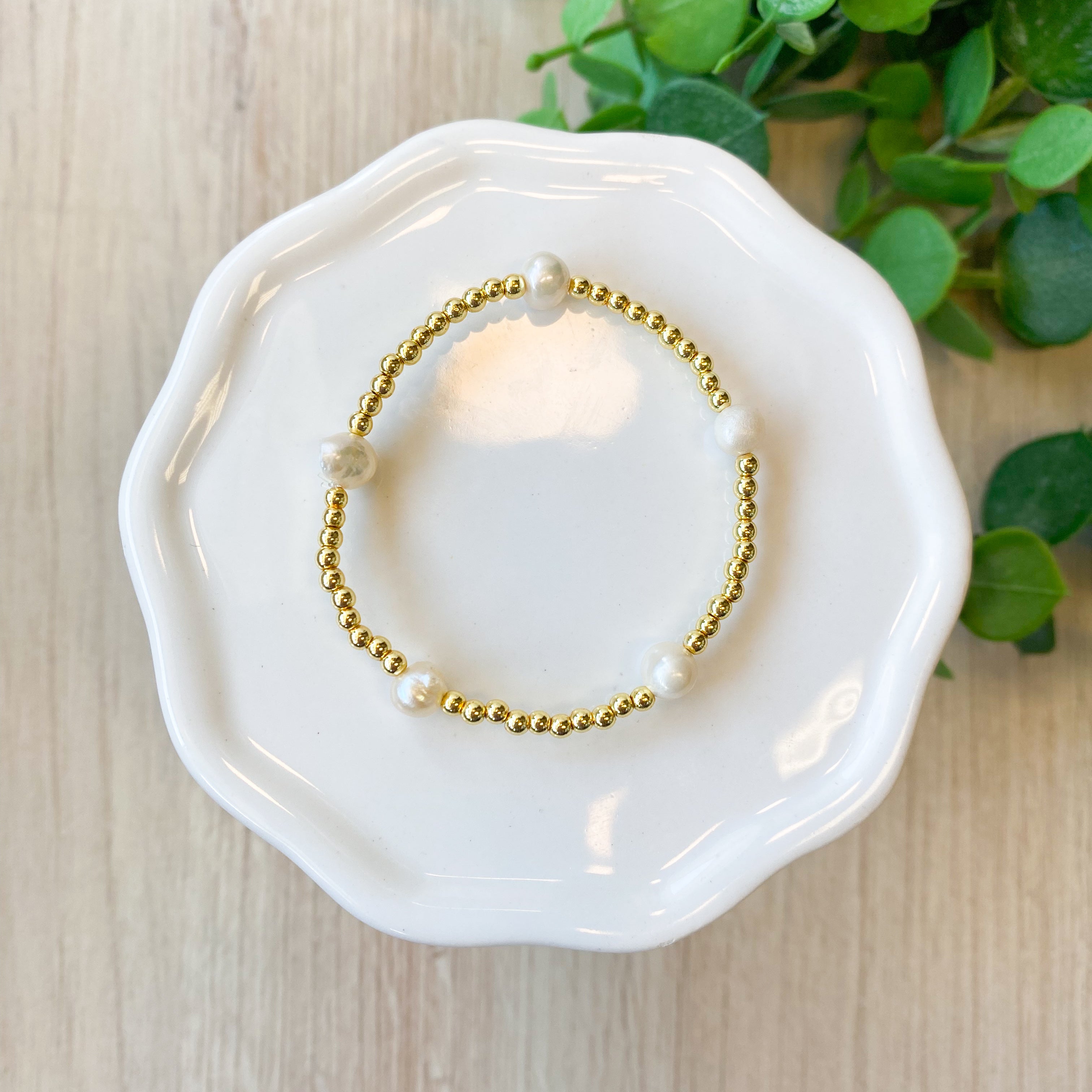 CK Charlotte Pearl Bracelet Bracelet  5.5"