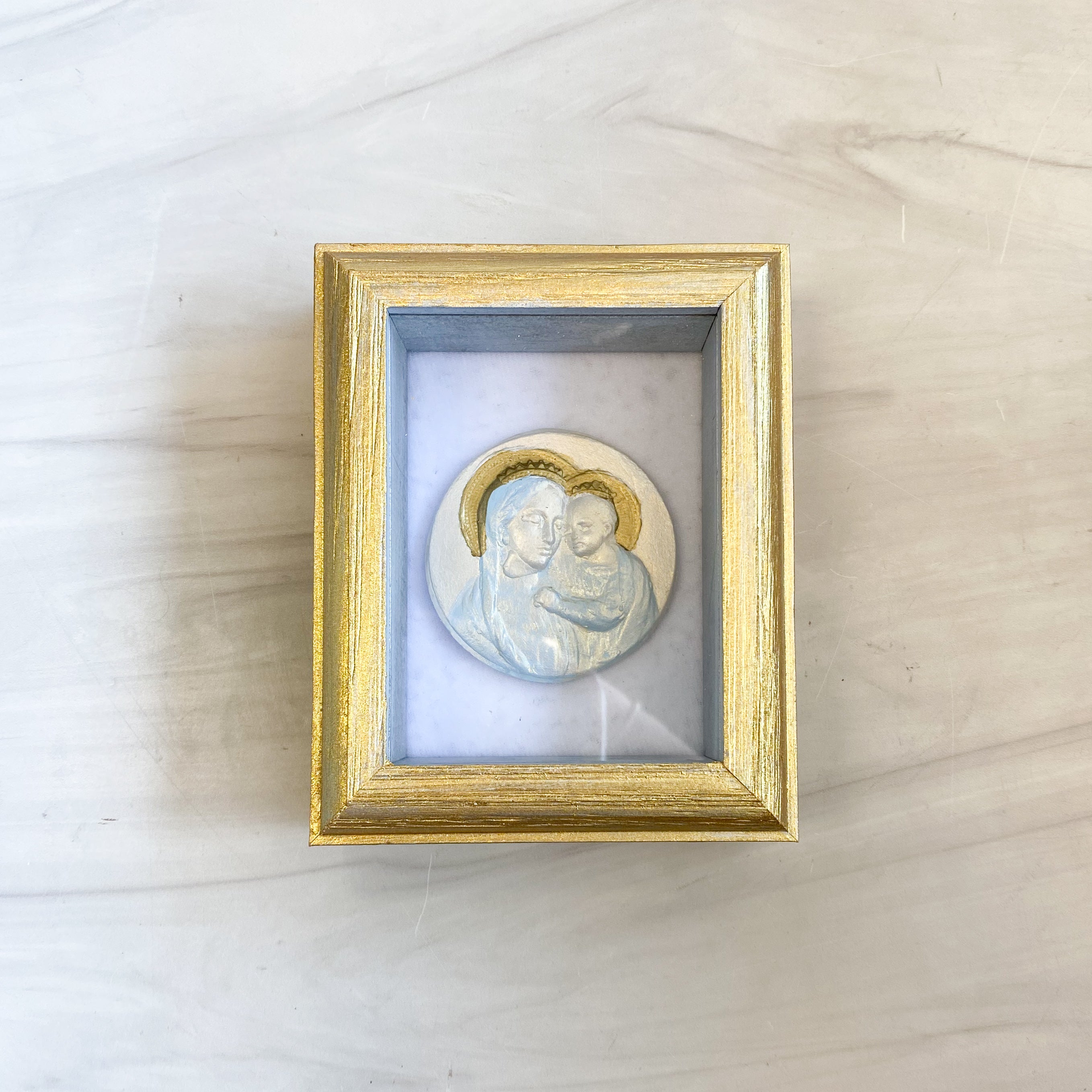 Divine Love in Gold Frame 4x5