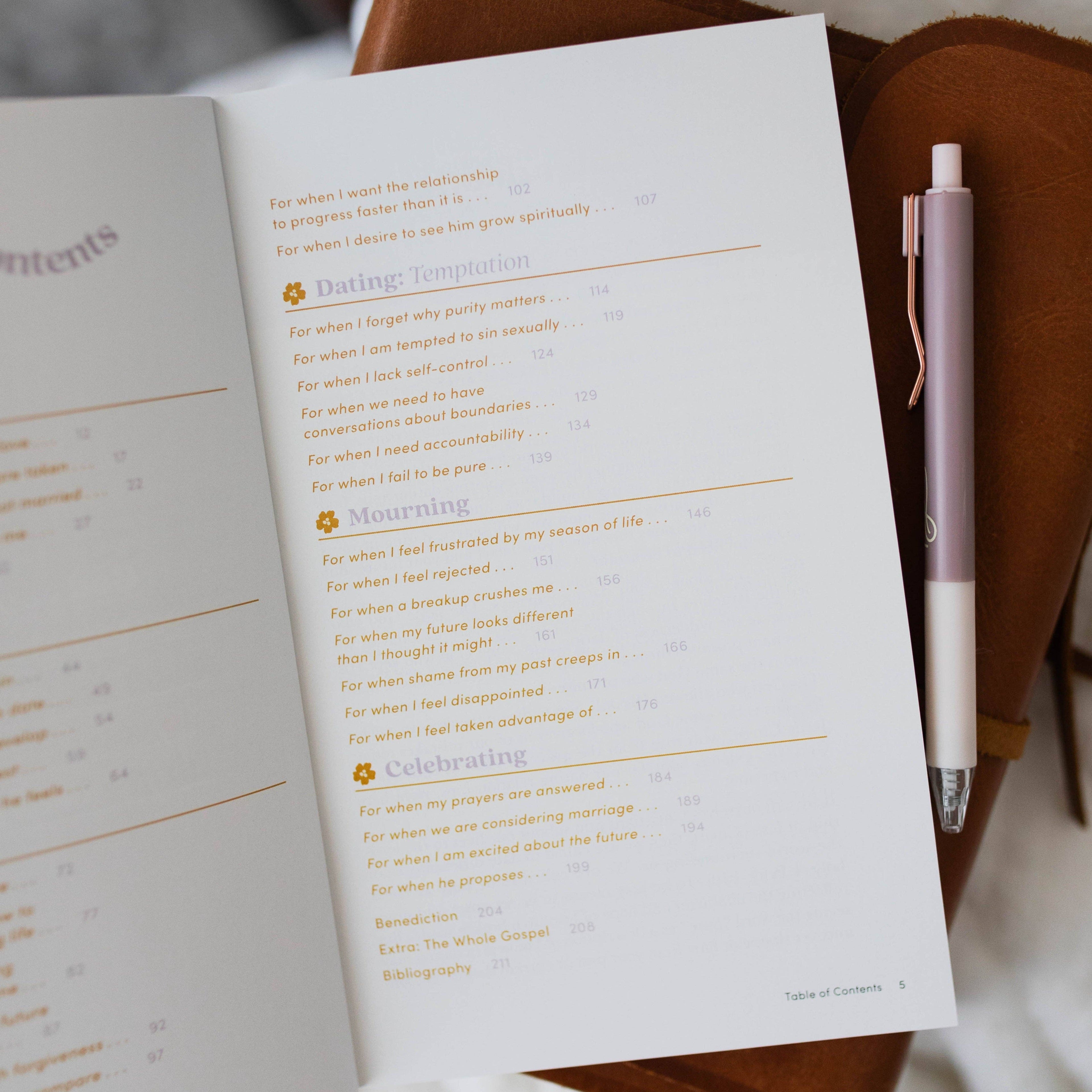 Meditations for Gospel-Centered Dating Booklet