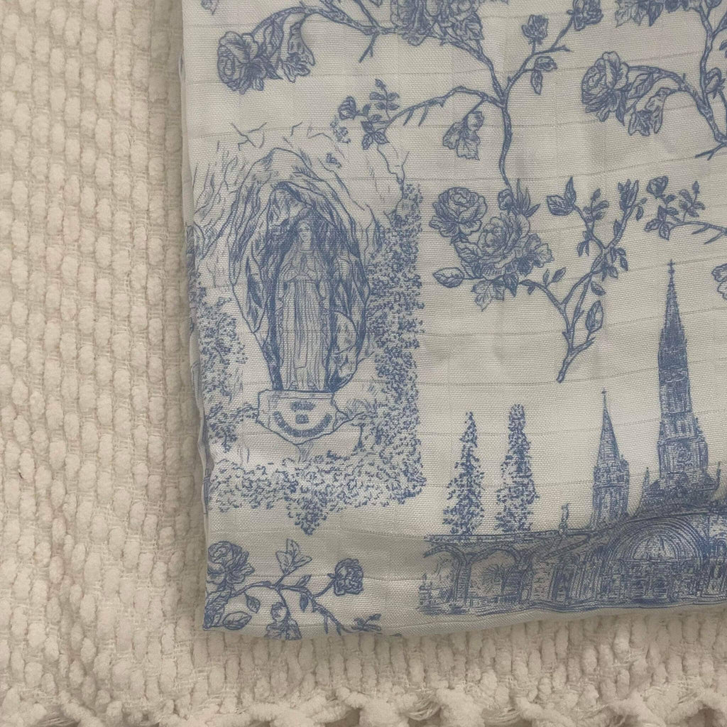 Lourdes Swaddle Blanket
