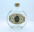 VHWB11GD - Vintage Holy Water Bottle with Swarovski Crystals