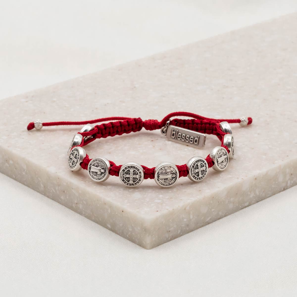 Stellar Blessings Bracelet Silver/Red