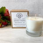 Monk Candle - Saint Joseph Abbey