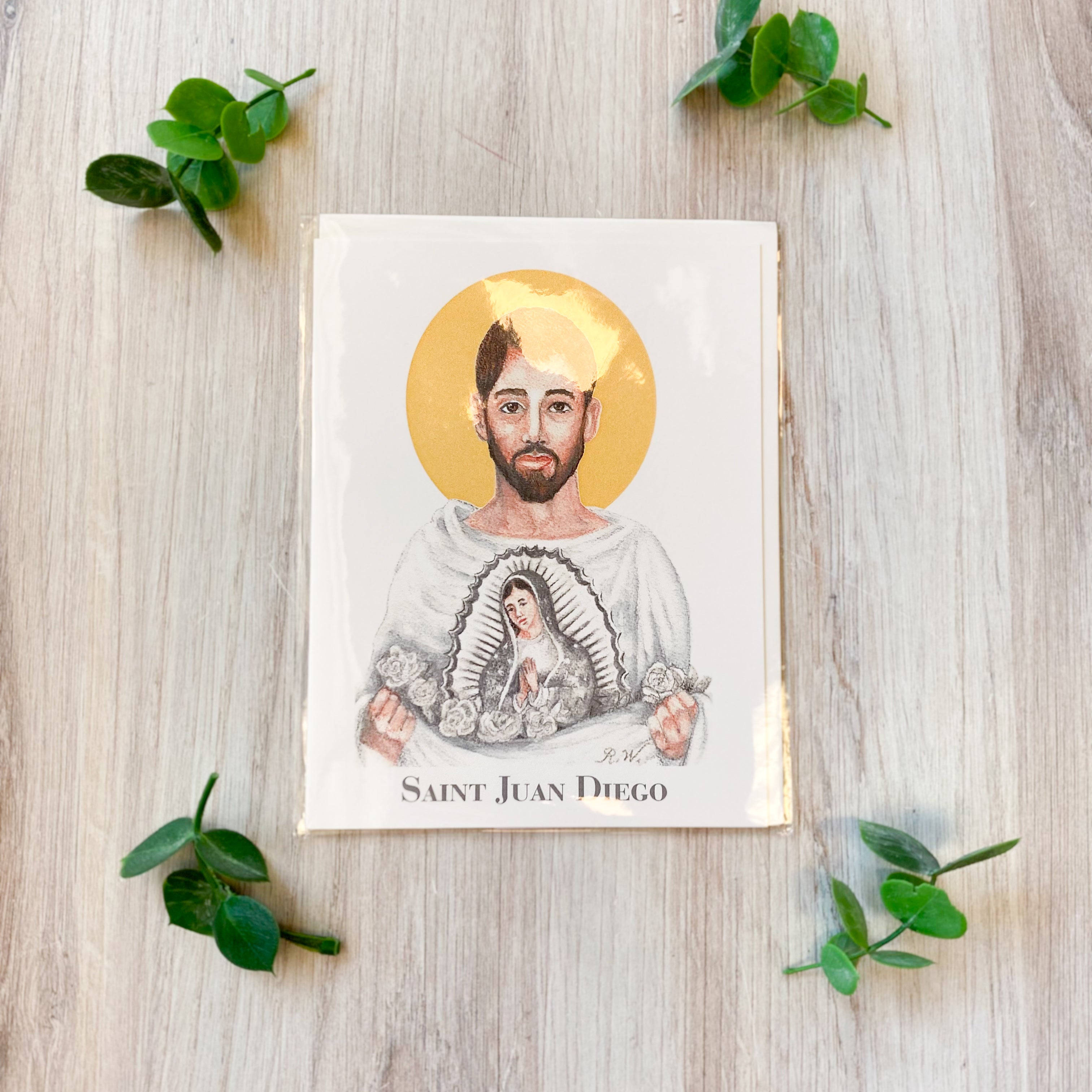 Saint Juan Diego Notecard with Envelope