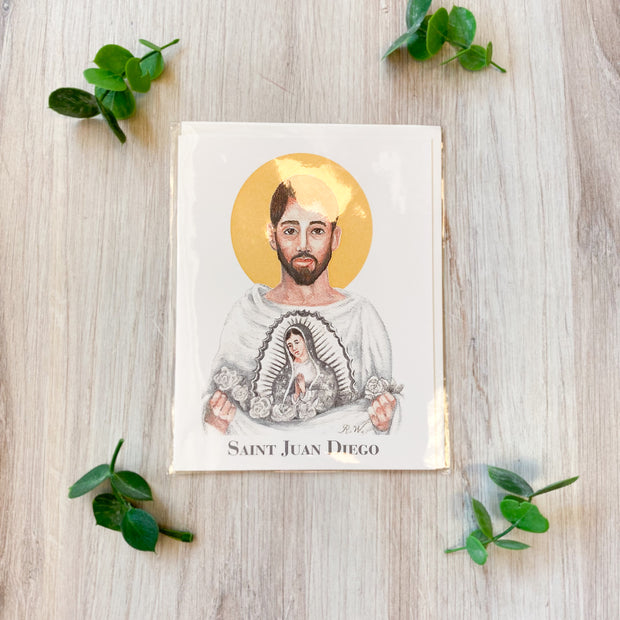 Saint Juan Diego Notecard with Envelope