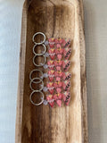 3 Hearts Keychain