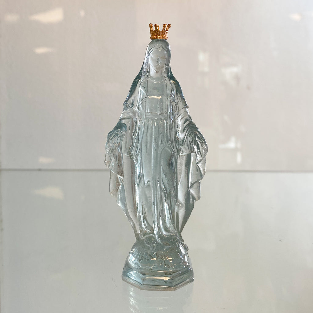 4" Crowned Mary Statue