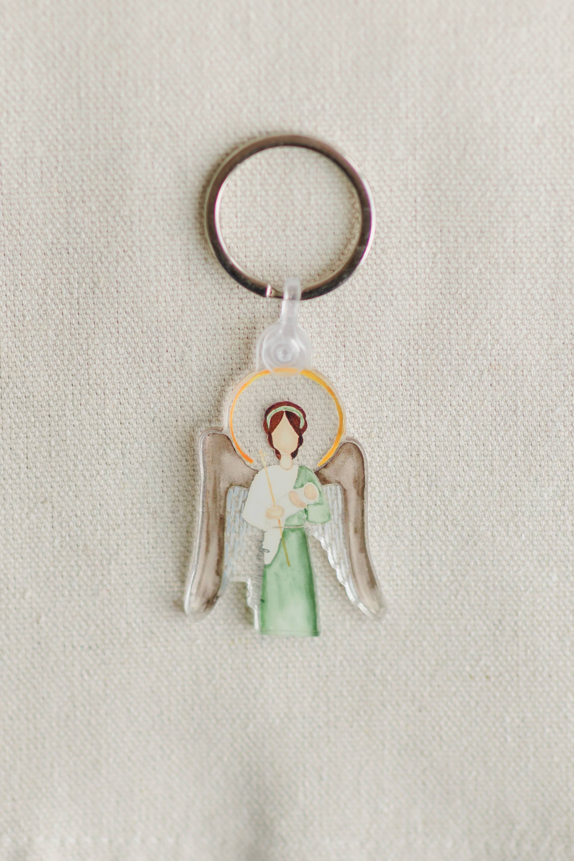 Guardian Angel Keychain