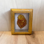 Framed Sacred Heart 4x5