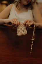 Wildflower Rosary Pouch