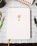 Rejoice Notebook - Gold Eucharist Design