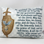 Saint Michael pillow. Baptism Gift. Nursery decor. Catholic  (Copy)